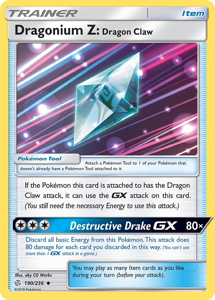 Cosmic Eclipse Dragonium Z: Dragon Claw #190/236